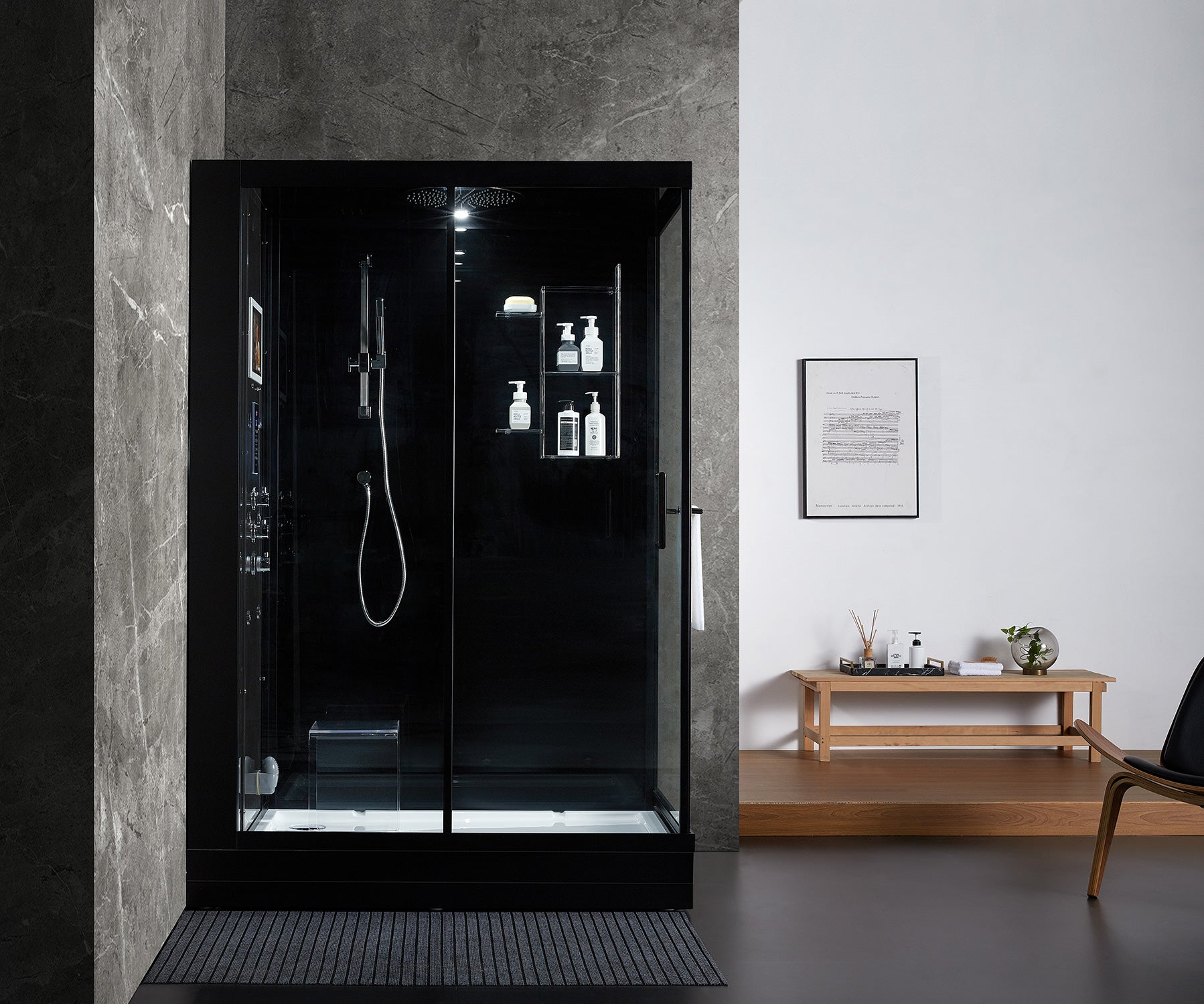 Maya Bath Platinum Anzio Steam Shower - Stash Shack Haven