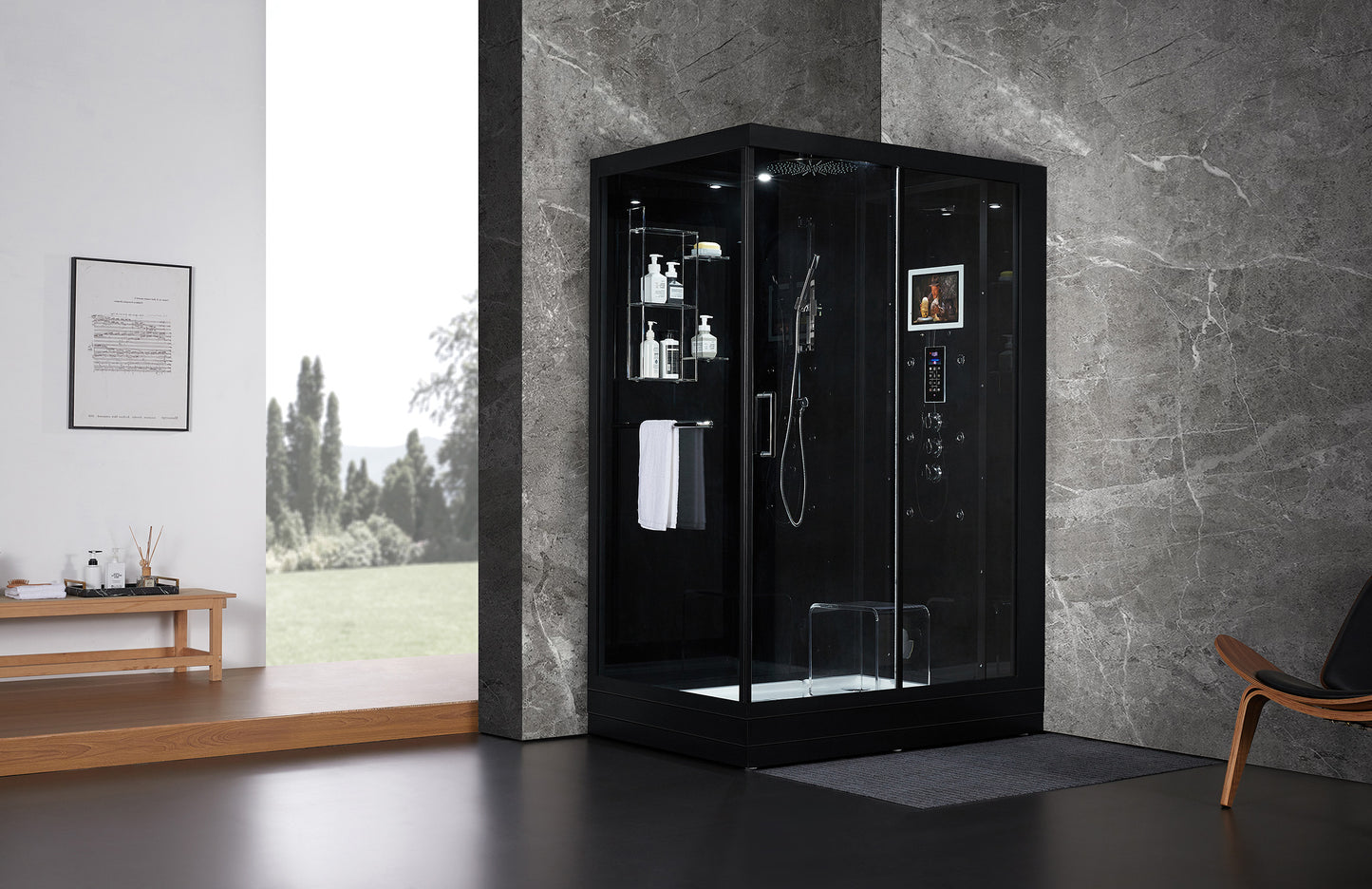 Maya Bath Platinum Anzio Steam Shower - Stash Shack Haven