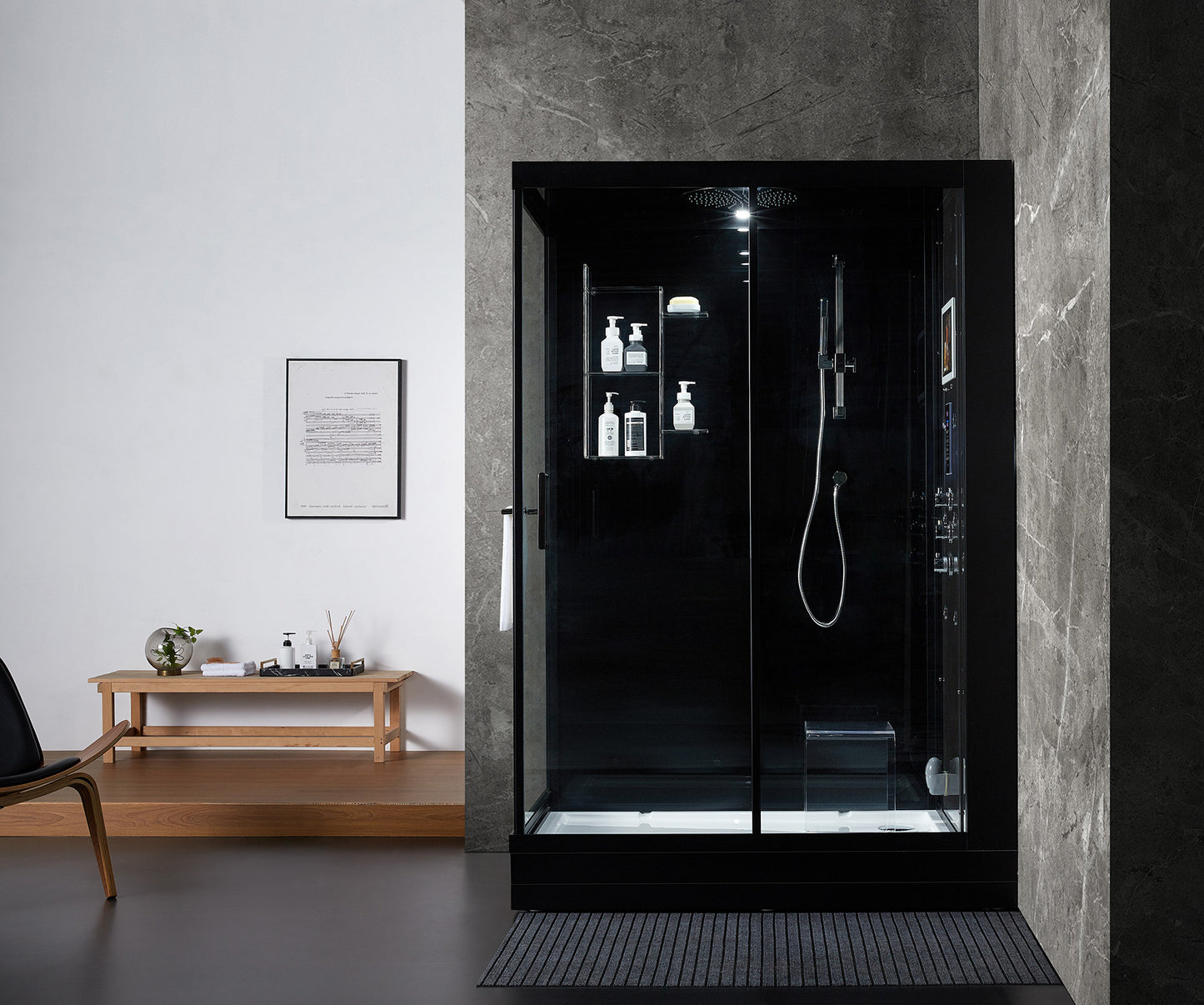 Maya Bath Platinum Anzio Steam Shower - Stash Shack Haven