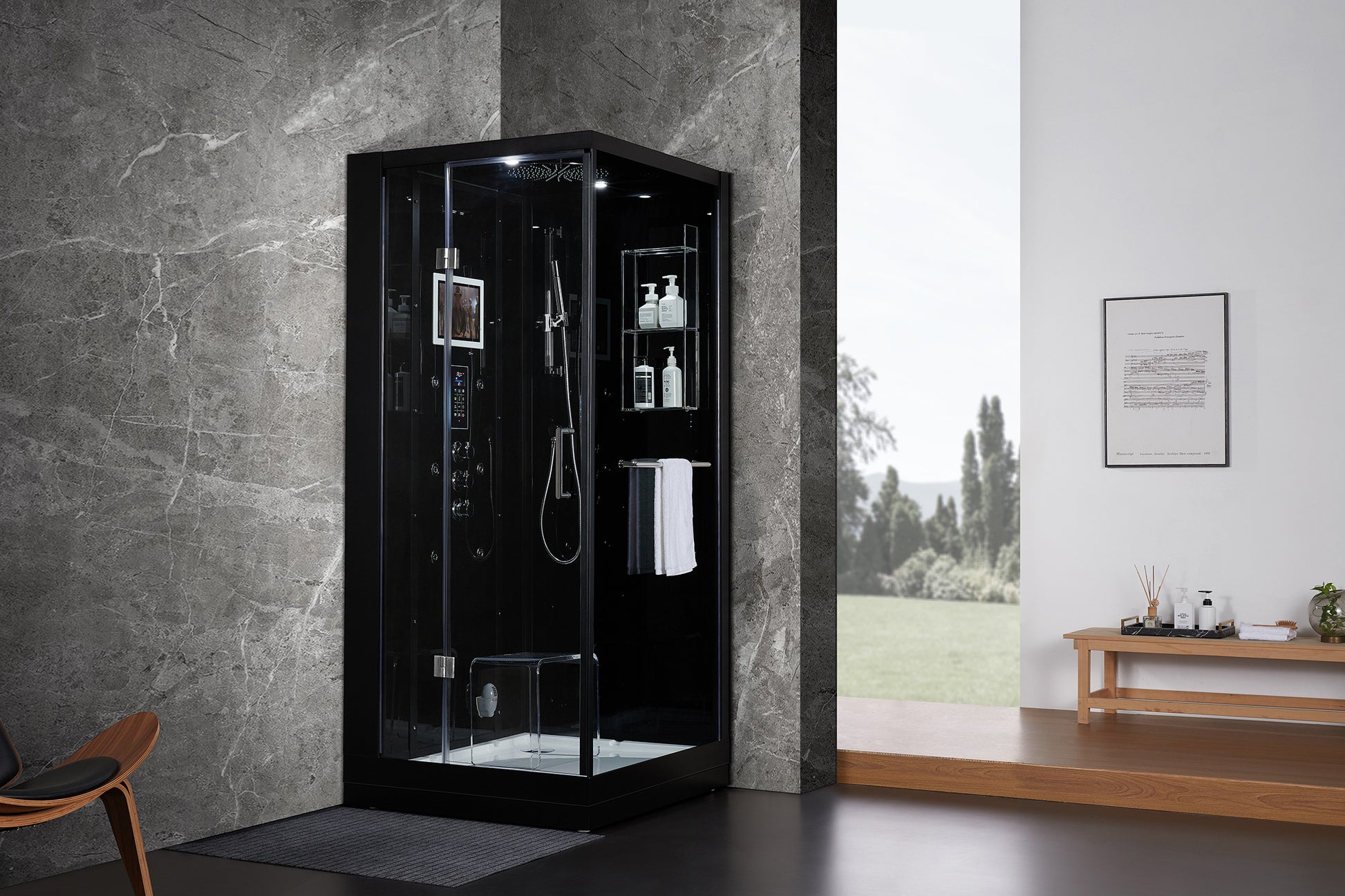 Maya Bath Platinum Arezzo Steam Shower - Stash Shack Haven