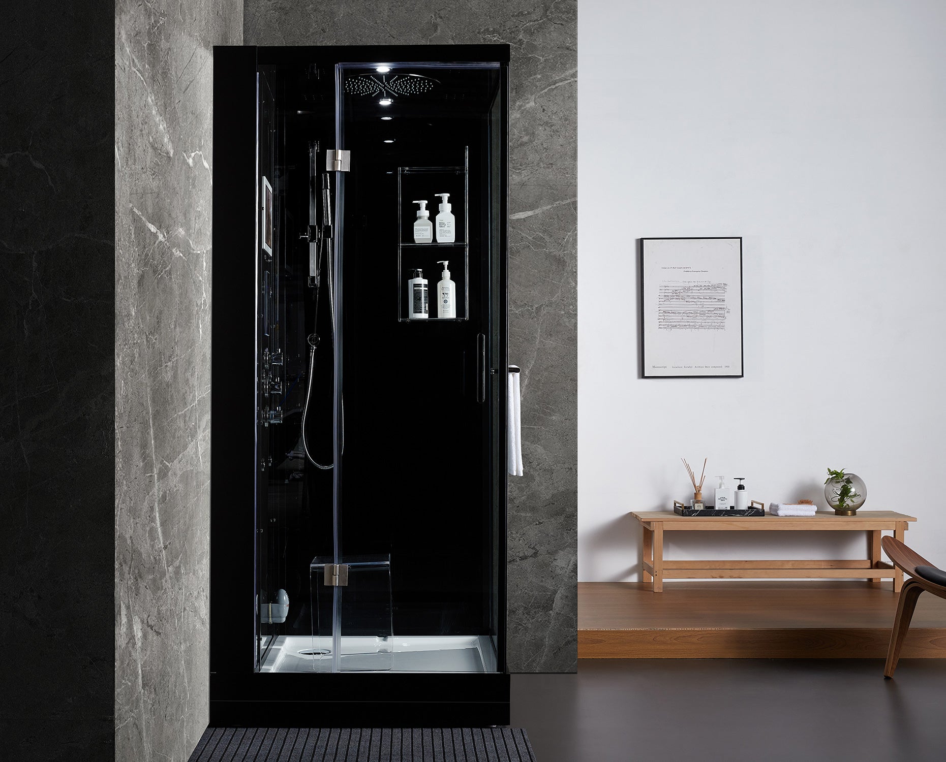 Maya Bath Platinum Arezzo Steam Shower - Stash Shack Haven