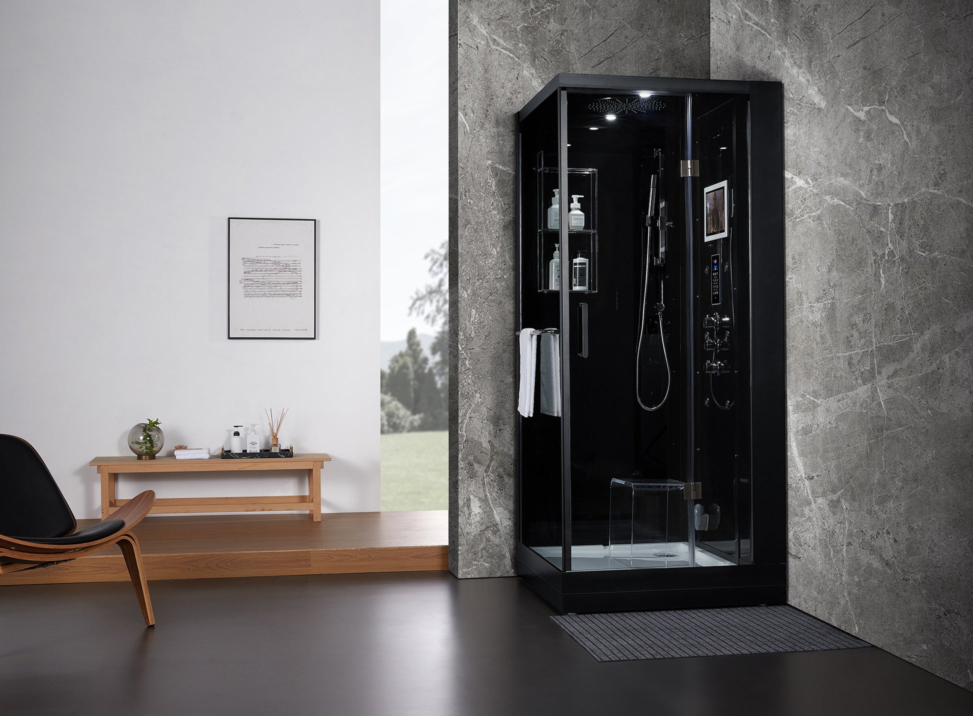 Maya Bath Platinum Arezzo Steam Shower - Stash Shack Haven