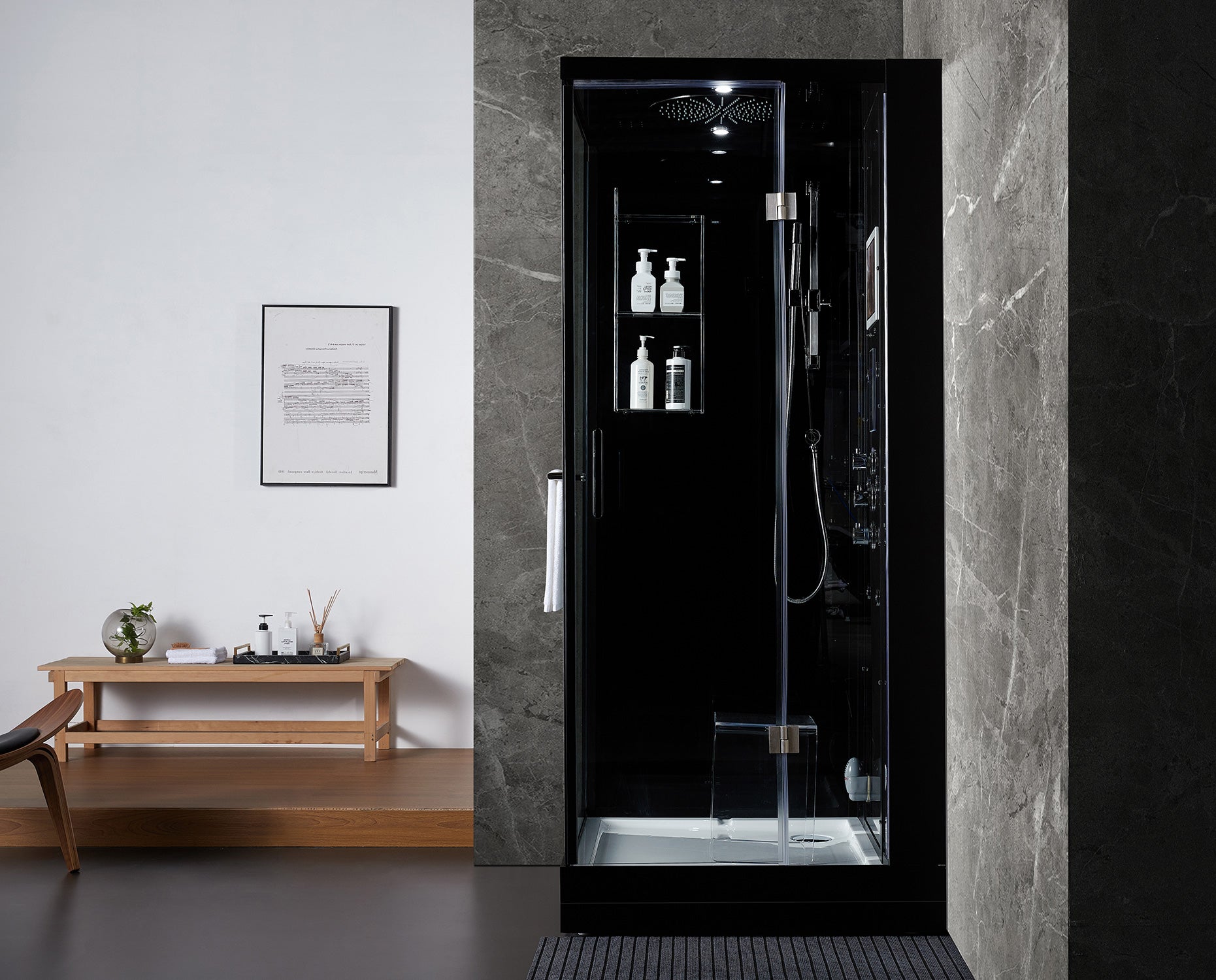 Maya Bath Platinum Arezzo Steam Shower - Stash Shack Haven