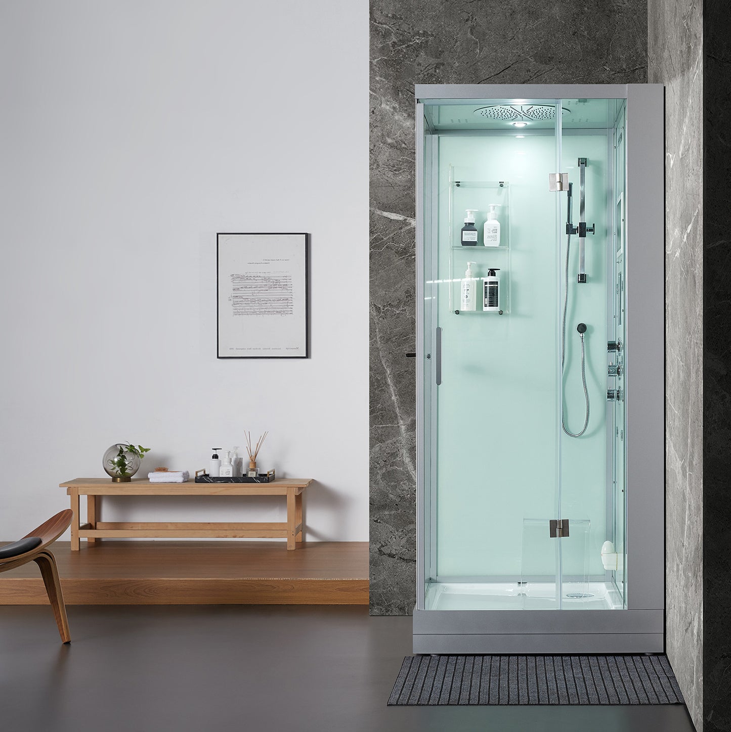 Maya Bath Platinum Arezzo Steam Shower - Stash Shack Haven