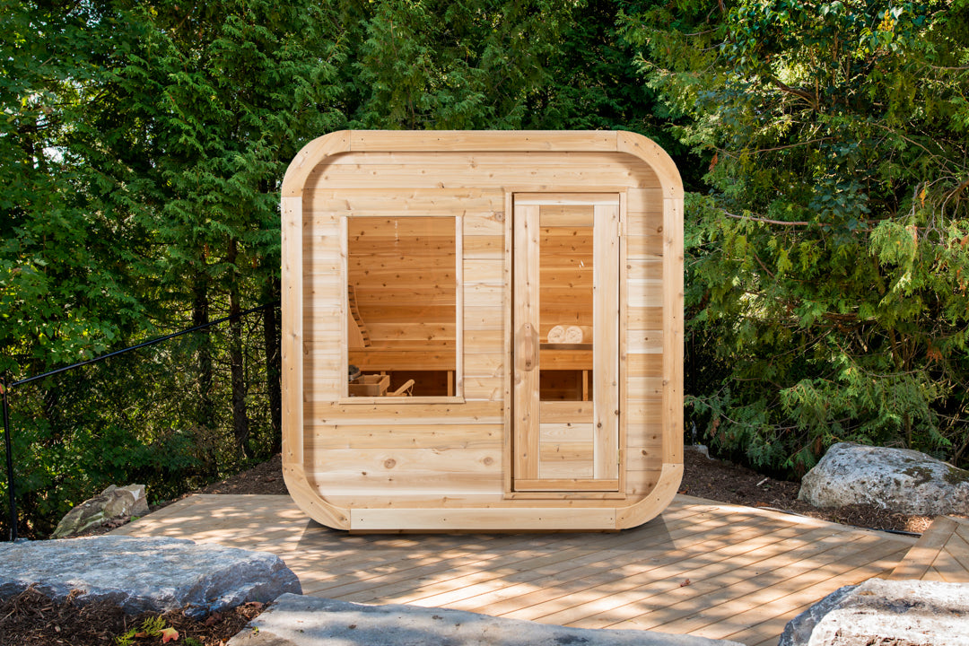 Dundalk LeisureCraft Canadian Timber Luna Sauna | CTC22LU - Stash Shack Haven