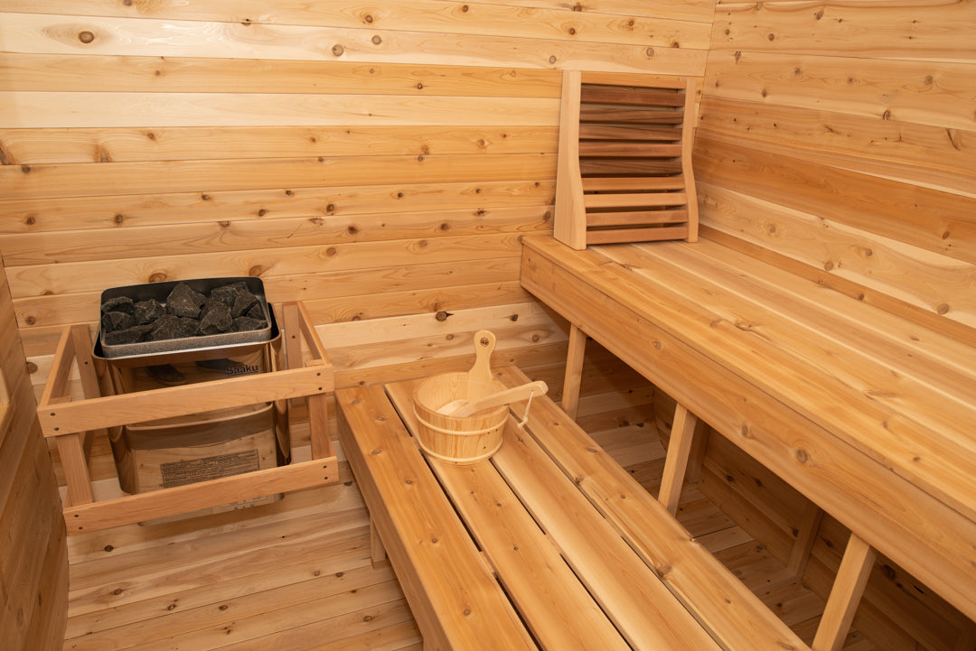 Dundalk LeisureCraft Canadian Timber Luna Sauna | CTC22LU - Stash Shack Haven