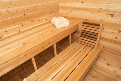 Dundalk LeisureCraft Canadian Timber Luna Sauna | CTC22LU - Stash Shack Haven