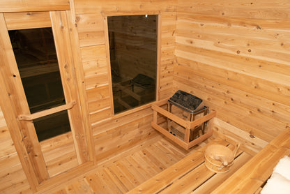 Dundalk LeisureCraft Canadian Timber Luna Sauna | CTC22LU - Stash Shack Haven