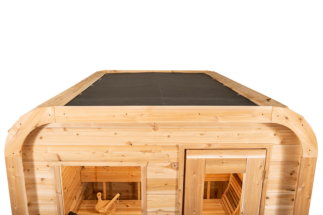 Dundalk LeisureCraft Canadian Timber Luna Sauna | CTC22LU - Stash Shack Haven