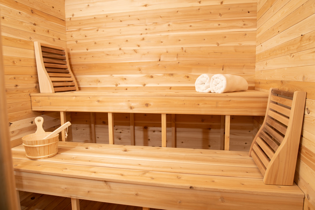 Dundalk LeisureCraft Canadian Timber Luna Sauna | CTC22LU - Stash Shack Haven