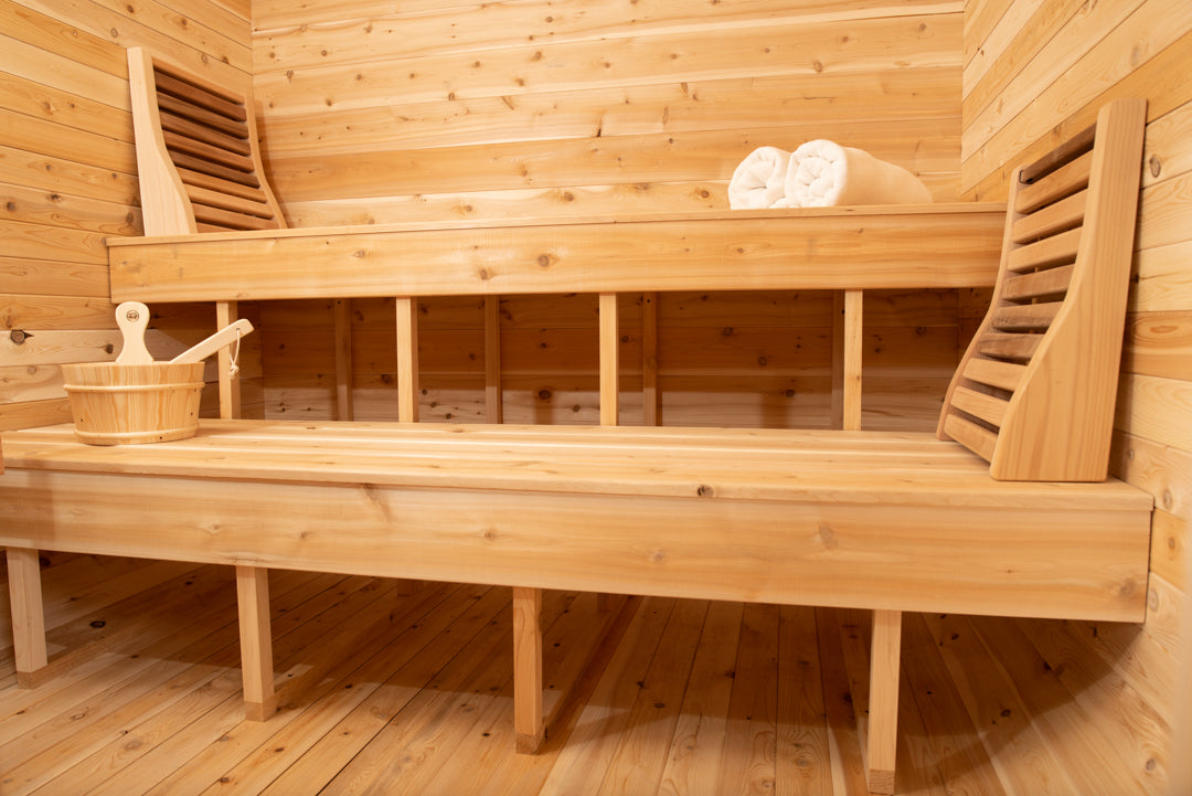 Dundalk LeisureCraft Canadian Timber Luna Sauna | CTC22LU - Stash Shack Haven