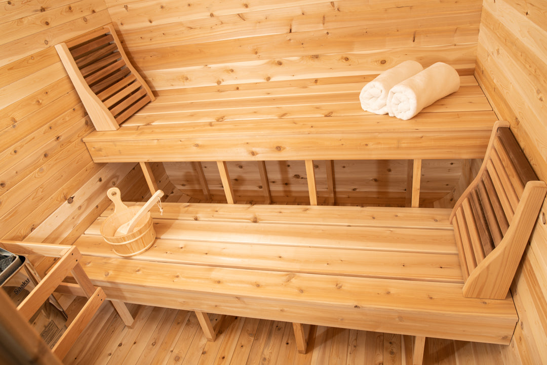 Dundalk LeisureCraft Canadian Timber Luna Sauna | CTC22LU - Stash Shack Haven