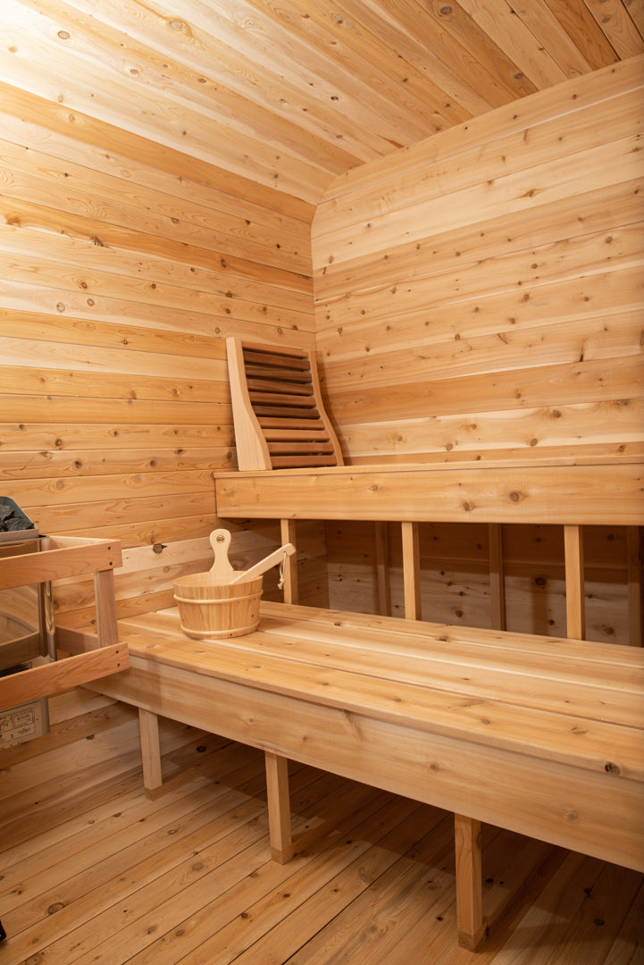 Dundalk LeisureCraft Canadian Timber Luna Sauna | CTC22LU - Stash Shack Haven