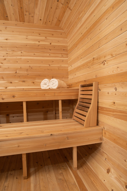 Dundalk LeisureCraft Canadian Timber Luna Sauna | CTC22LU - Stash Shack Haven