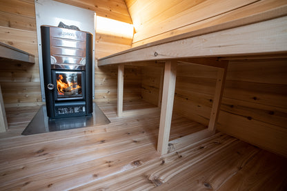 Dundalk LeisureCraft Canadian Timber MiniPOD Sauna | CTC77MW - Stash Shack Haven