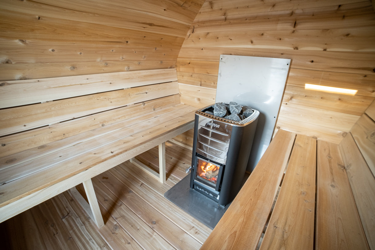 Dundalk LeisureCraft Canadian Timber MiniPOD Sauna | CTC77MW - Stash Shack Haven