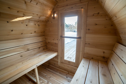 Dundalk LeisureCraft Canadian Timber MiniPOD Sauna | CTC77MW - Stash Shack Haven