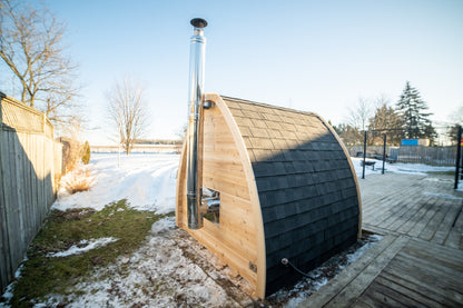 Dundalk LeisureCraft Canadian Timber MiniPOD Sauna | CTC77MW - Stash Shack Haven