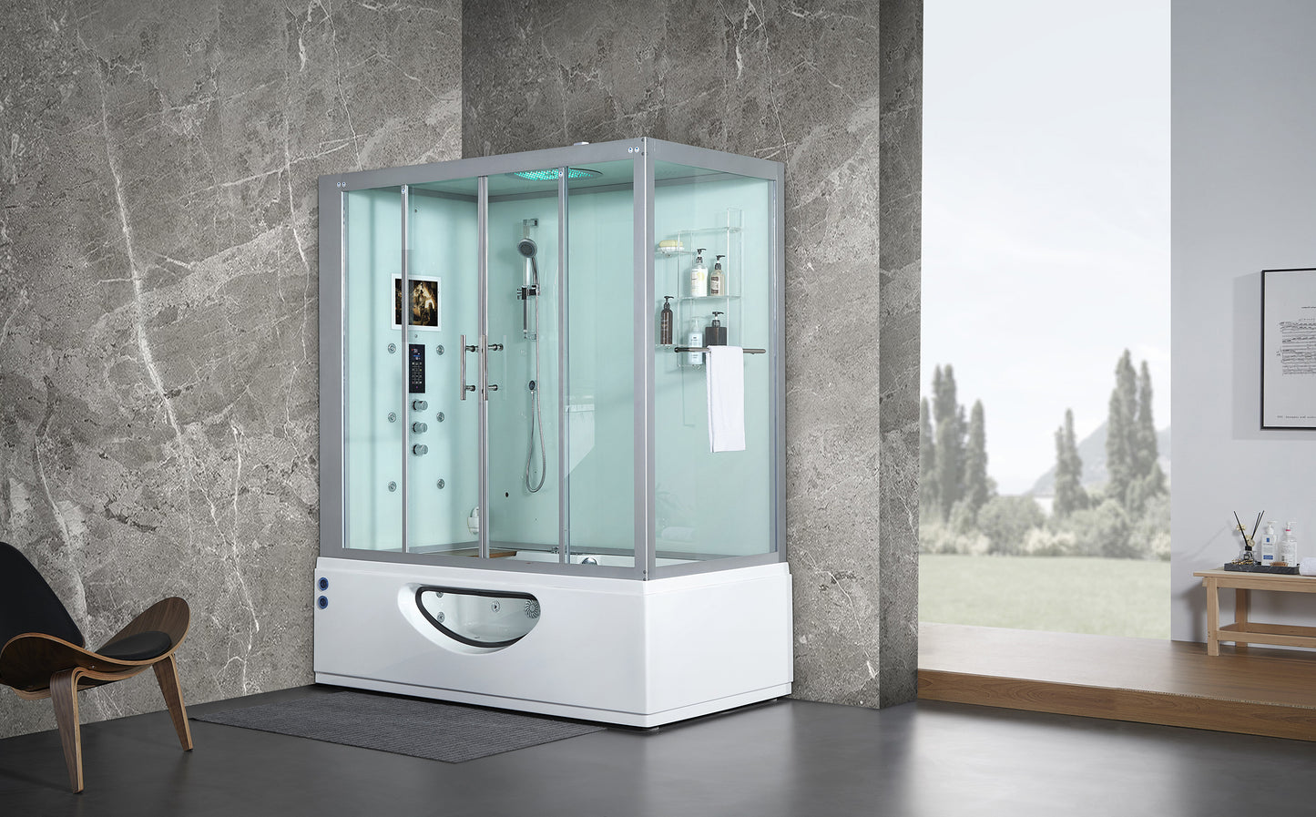 Maya Bath Platinum Catania Steam Shower - Stash Shack Haven