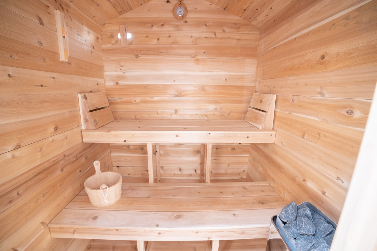 Dundalk LeisureCraft Canadian Timber Granby Cabin Sauna | CTC66E - Stash Shack Haven