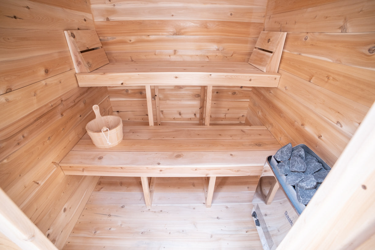 Dundalk LeisureCraft Canadian Timber Granby Cabin Sauna | CTC66E - Stash Shack Haven