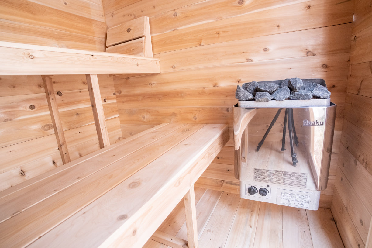 Dundalk LeisureCraft Canadian Timber Granby Cabin Sauna | CTC66E - Stash Shack Haven