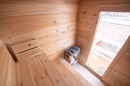 Dundalk LeisureCraft Canadian Timber Granby Cabin Sauna | CTC66E - Stash Shack Haven