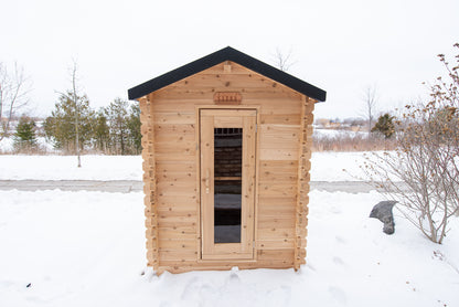 Dundalk LeisureCraft Canadian Timber Granby Cabin Sauna | CTC66E - Stash Shack Haven