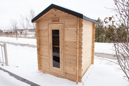 Dundalk LeisureCraft Canadian Timber Granby Cabin Sauna | CTC66E - Stash Shack Haven