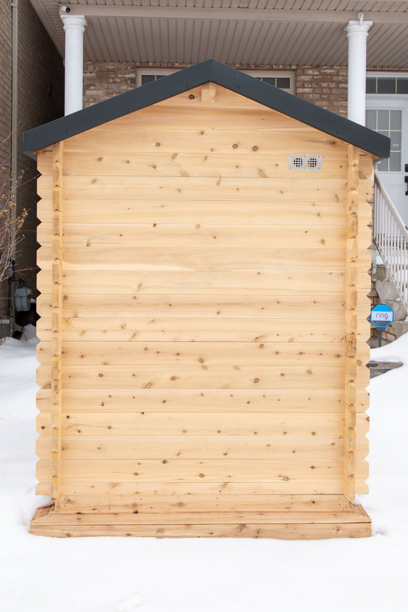 Dundalk LeisureCraft Canadian Timber Granby Cabin Sauna | CTC66E - Stash Shack Haven