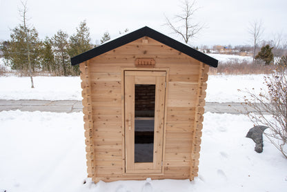 Dundalk LeisureCraft Canadian Timber Granby Cabin Sauna | CTC66E - Stash Shack Haven