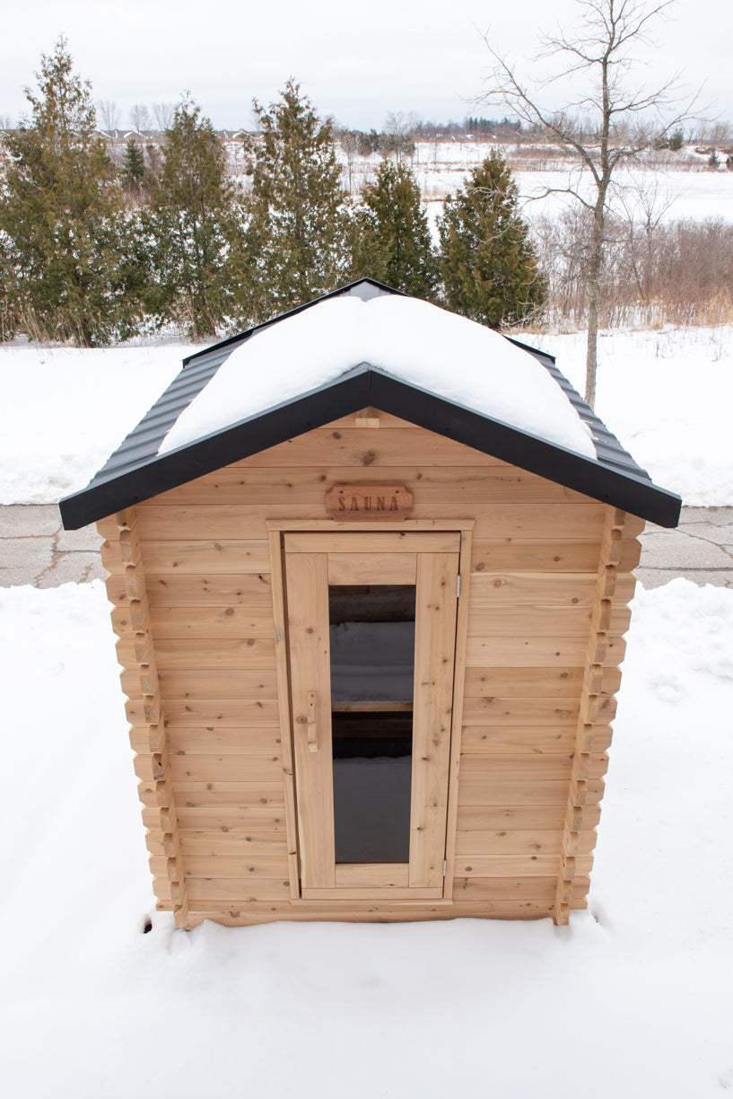 Dundalk LeisureCraft Canadian Timber Granby Cabin Sauna | CTC66E - Stash Shack Haven