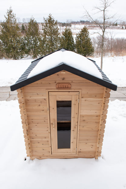 Dundalk LeisureCraft Canadian Timber Granby Cabin Sauna | CTC66E - Stash Shack Haven