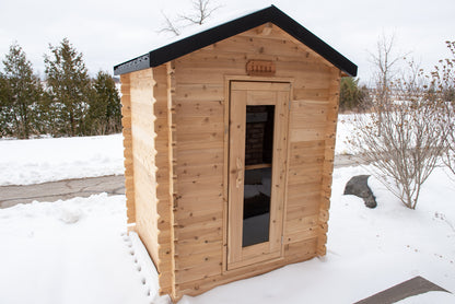 Dundalk LeisureCraft Canadian Timber Granby Cabin Sauna | CTC66E - Stash Shack Haven