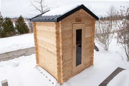 Dundalk LeisureCraft Canadian Timber Granby Cabin Sauna | CTC66E - Stash Shack Haven