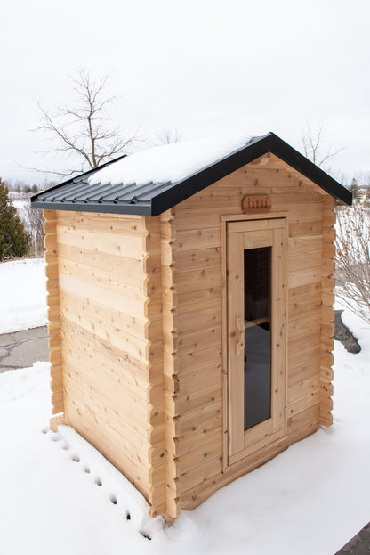 Dundalk LeisureCraft Canadian Timber Granby Cabin Sauna | CTC66E - Stash Shack Haven