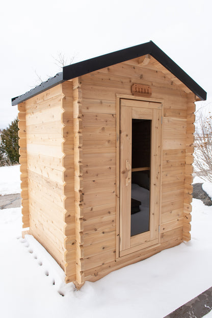 Dundalk LeisureCraft Canadian Timber Granby Cabin Sauna | CTC66E - Stash Shack Haven