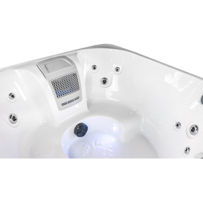 Canadian Spa Company Saskatoon 4-Person 12-Jet Portable Hot Tub - Stash Shack Haven