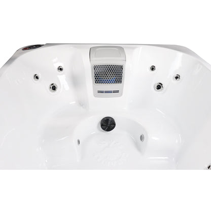 Canadian Spa Company Saskatoon 4-Person 12-Jet Portable Hot Tub - Stash Shack Haven