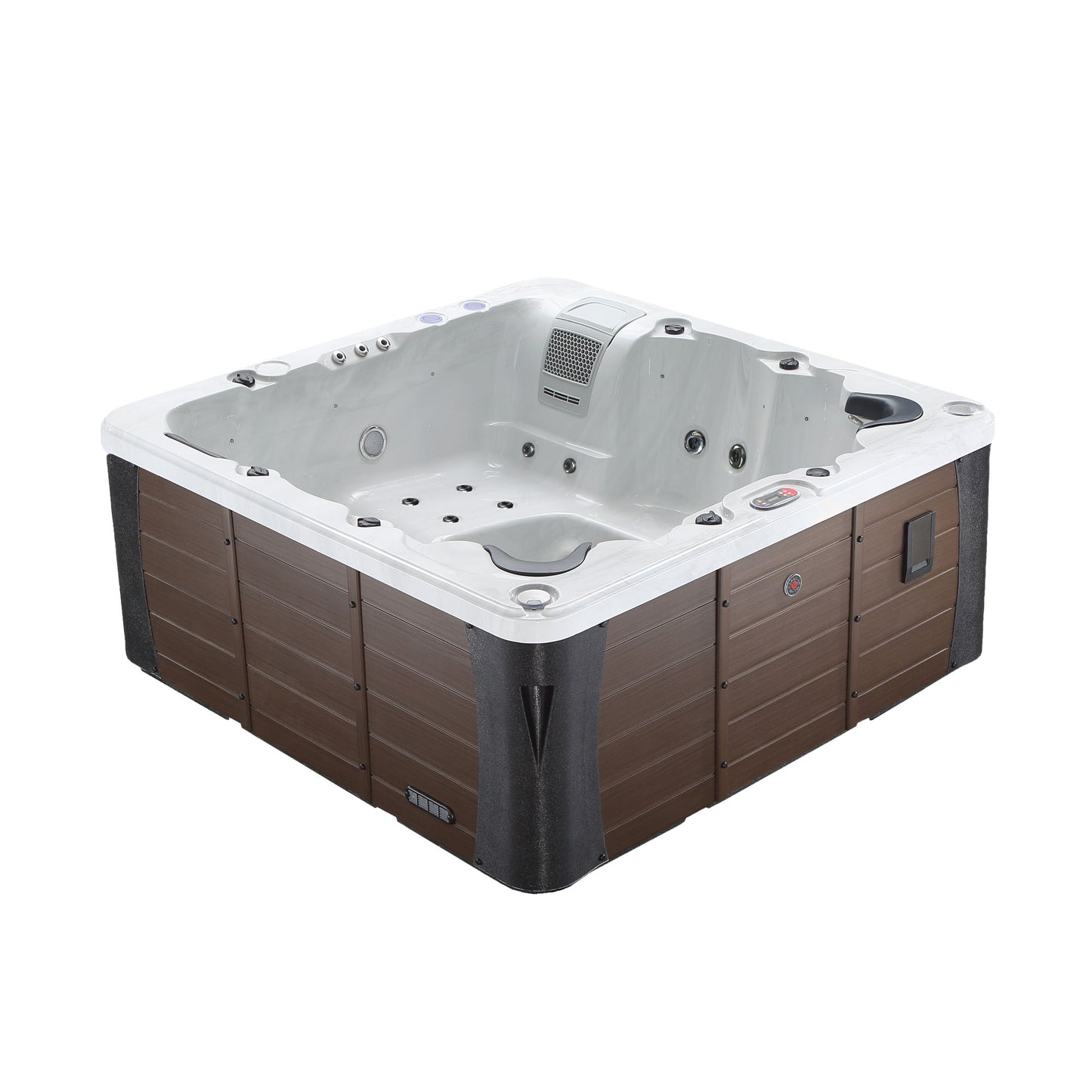 Canadian Spa Company Erie SE GL 6-Person 46-Jet Hot Tub - Stash Shack Haven