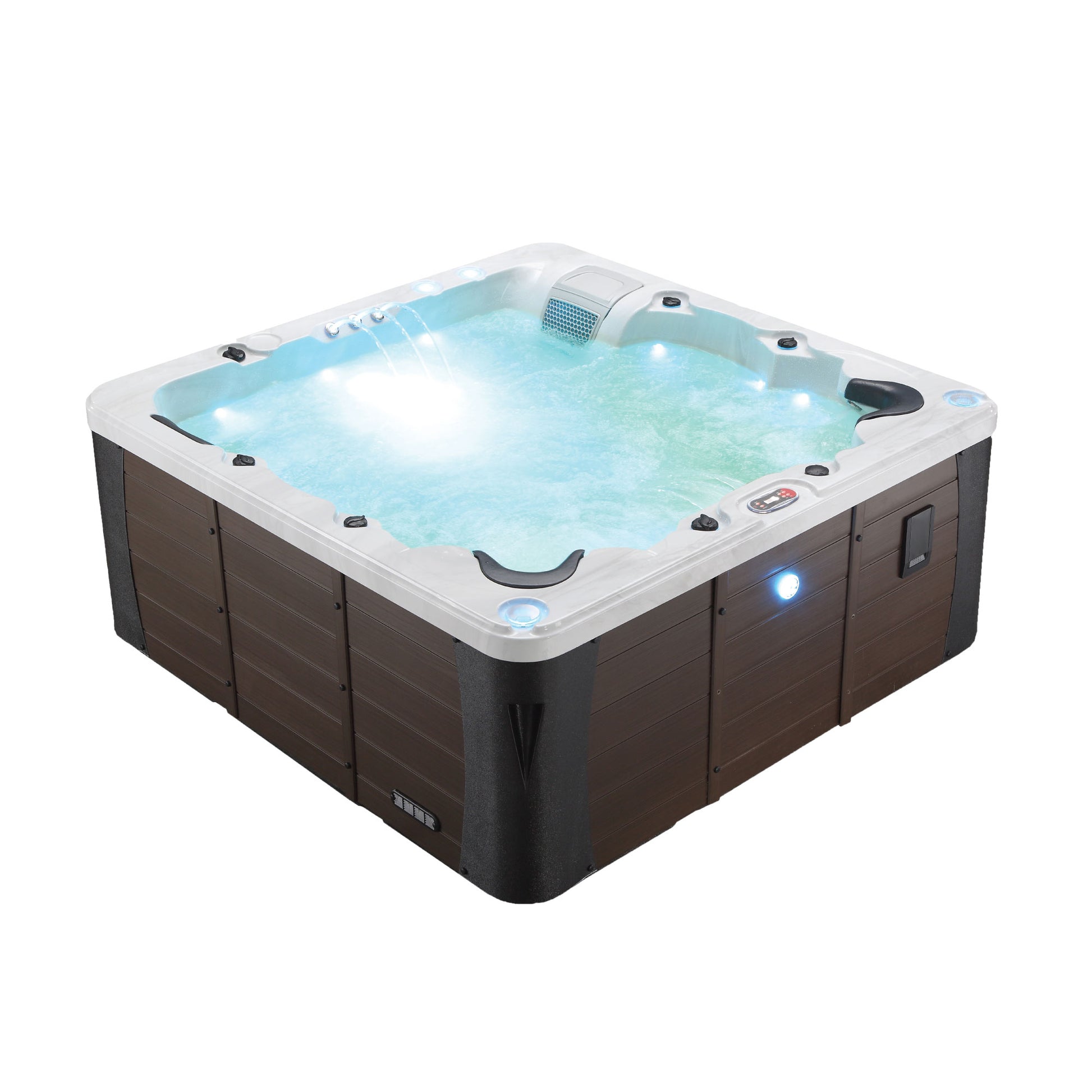 Canadian Spa Company Erie SE GL 6-Person 46-Jet Hot Tub - Stash Shack Haven