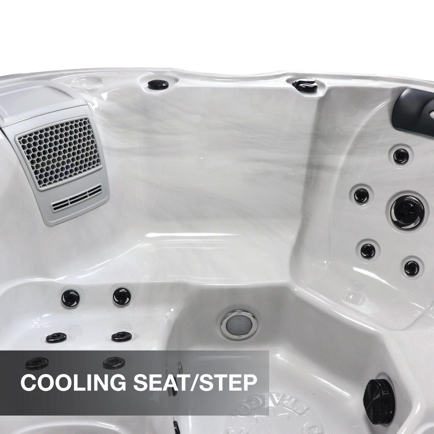 Canadian Spa Company Cambridge 6-Person 34-Jet Hot Tub - Stash Shack Haven