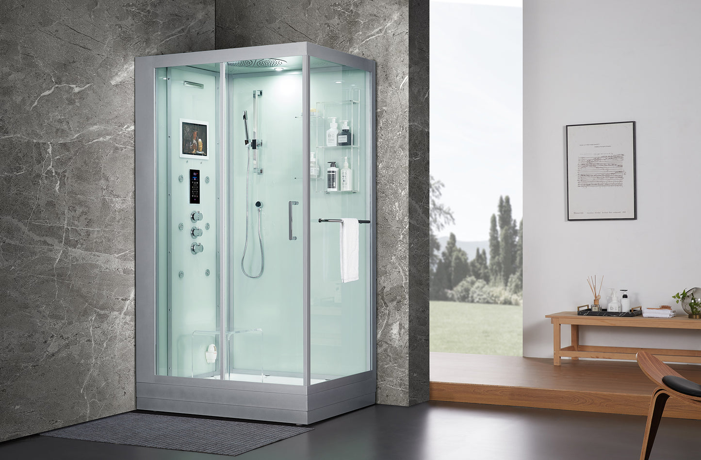 Maya Bath Platinum Lucca Steam Shower - Stash Shack Haven