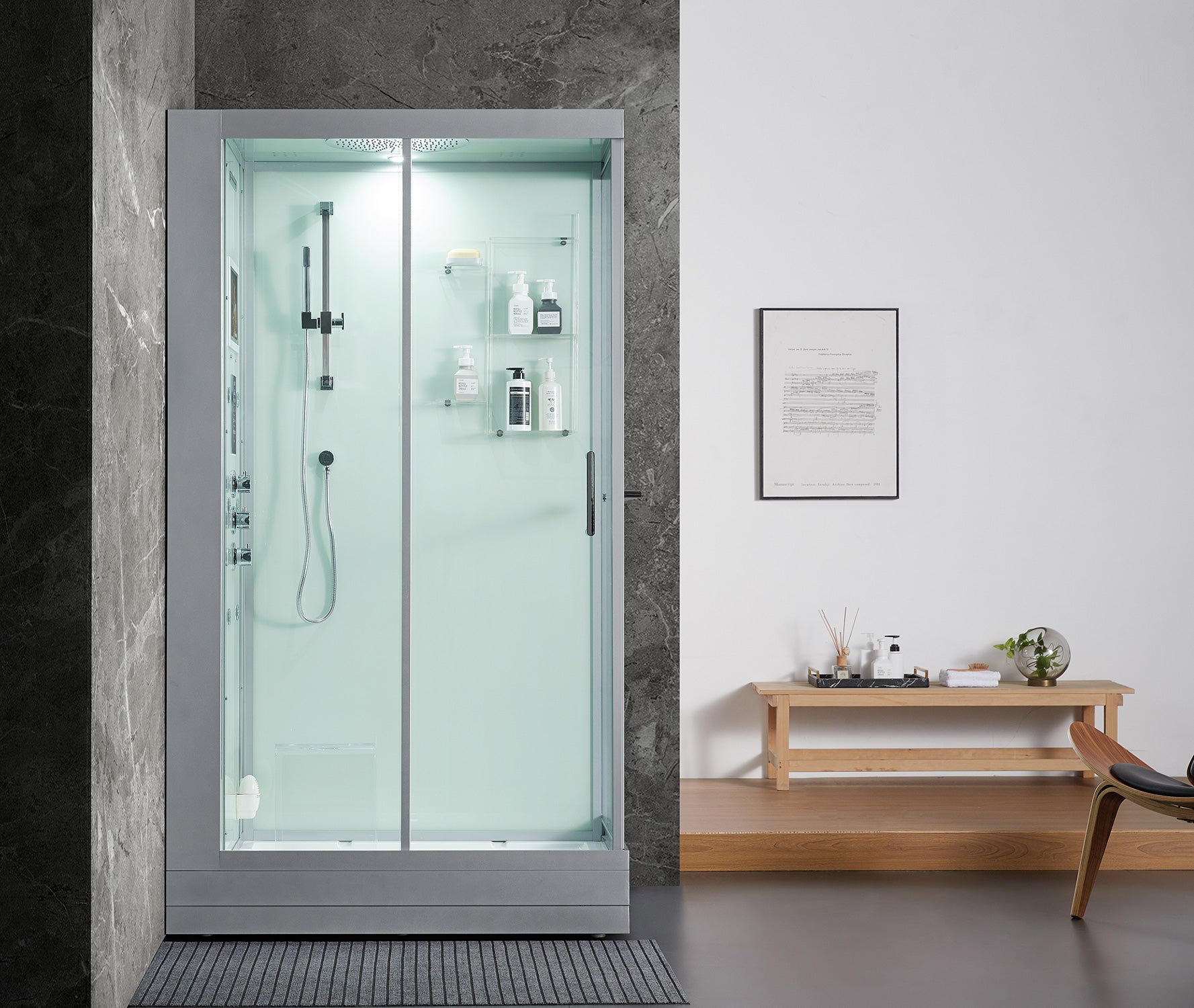 Maya Bath Platinum Lucca Steam Shower - Stash Shack Haven