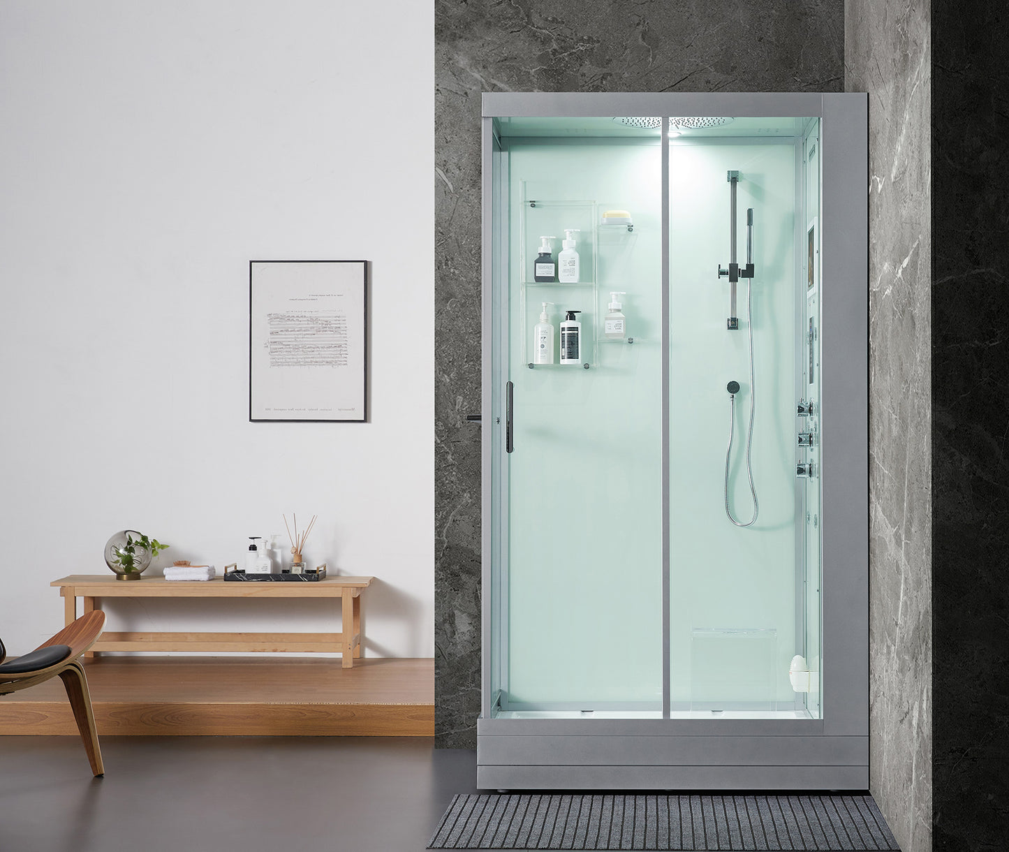 Maya Bath Platinum Lucca Steam Shower - Stash Shack Haven