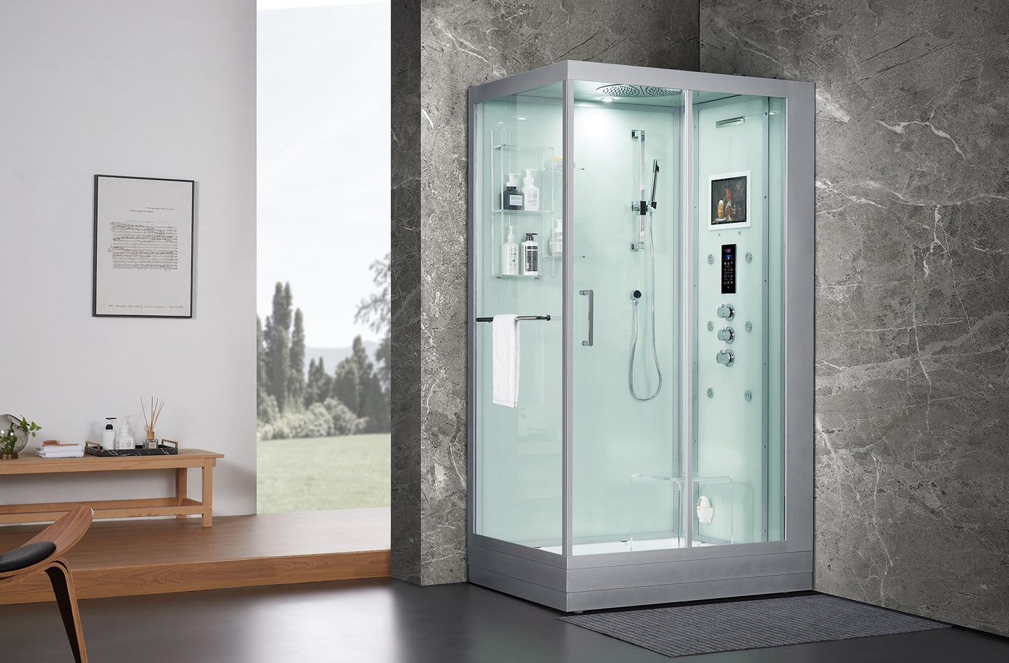 Maya Bath Platinum Lucca Steam Shower - Stash Shack Haven