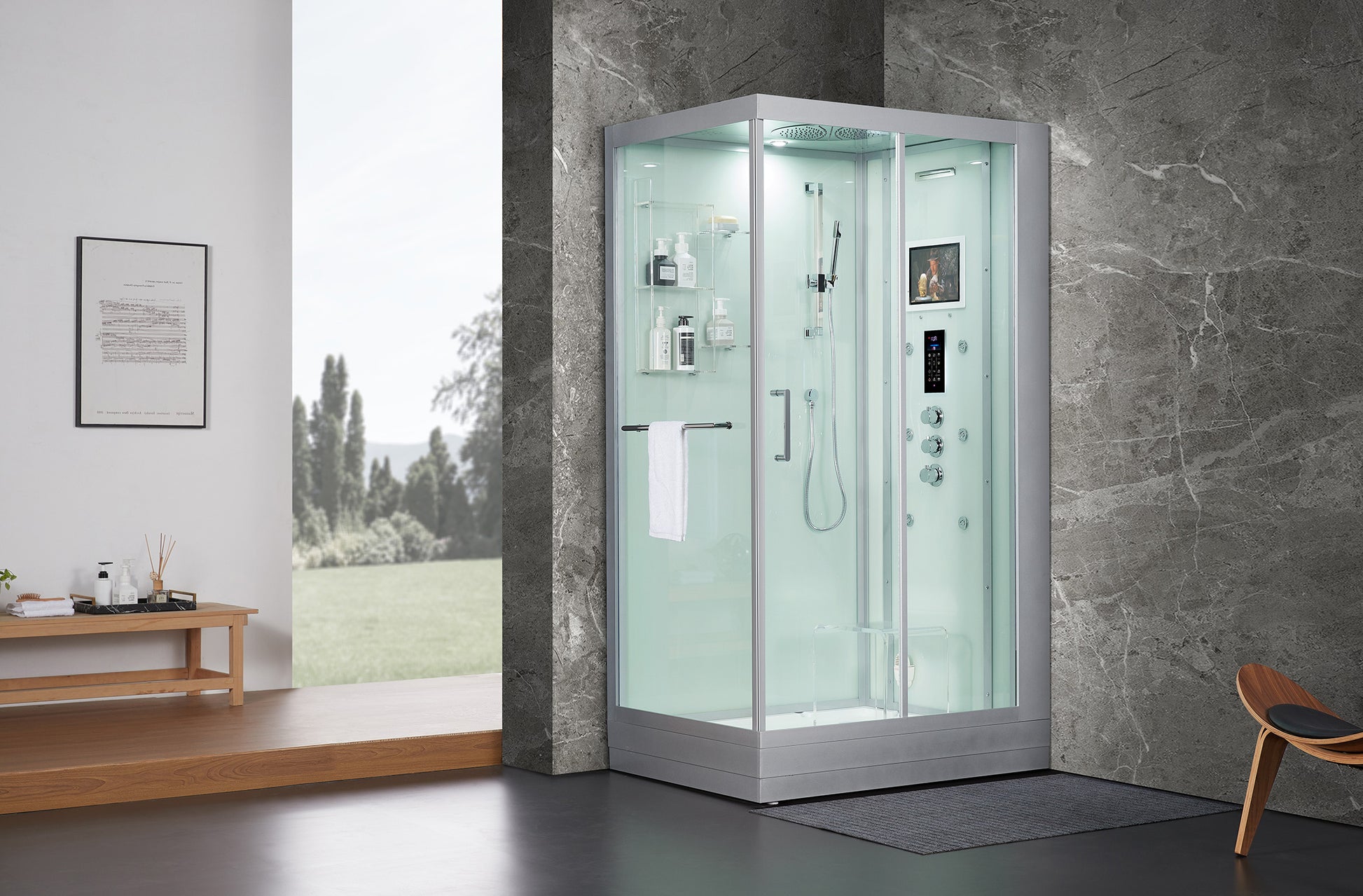 Maya Bath Platinum Lucca Steam Shower - Stash Shack Haven