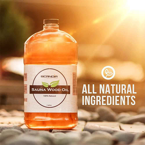 Scandia Sauna Wood Oil - 100% Natural Ingredient - Stash Shack Haven