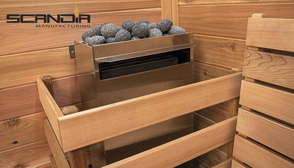 Scandia Electric Ultra Sauna Heater - Medium (6.0KW-9.0KW) - Stash Shack Haven