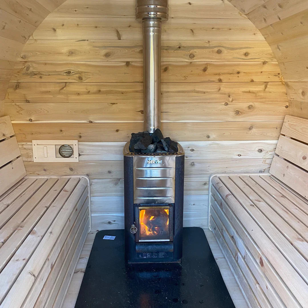 True North Schooner Outdoor Sauna - Pine Wood - Stash Shack Haven